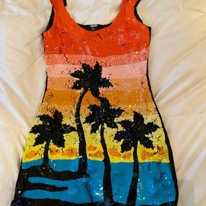 ASOS sequined mini dress